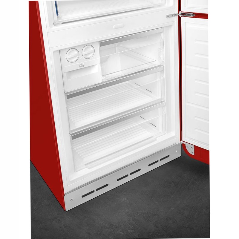 Frigorifero Rosso Combinato 50's Style