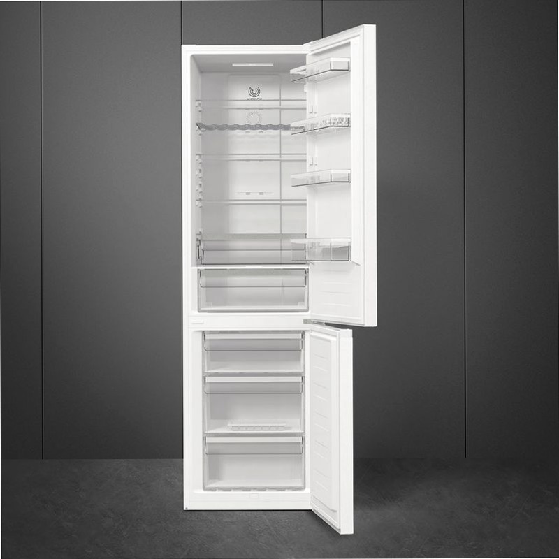 Frigorifero Libera Installazione Combinato Bianco A