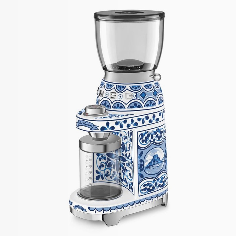 Macinacaffè Blu Mediterraneo Smeg & Dolce&Gabbana