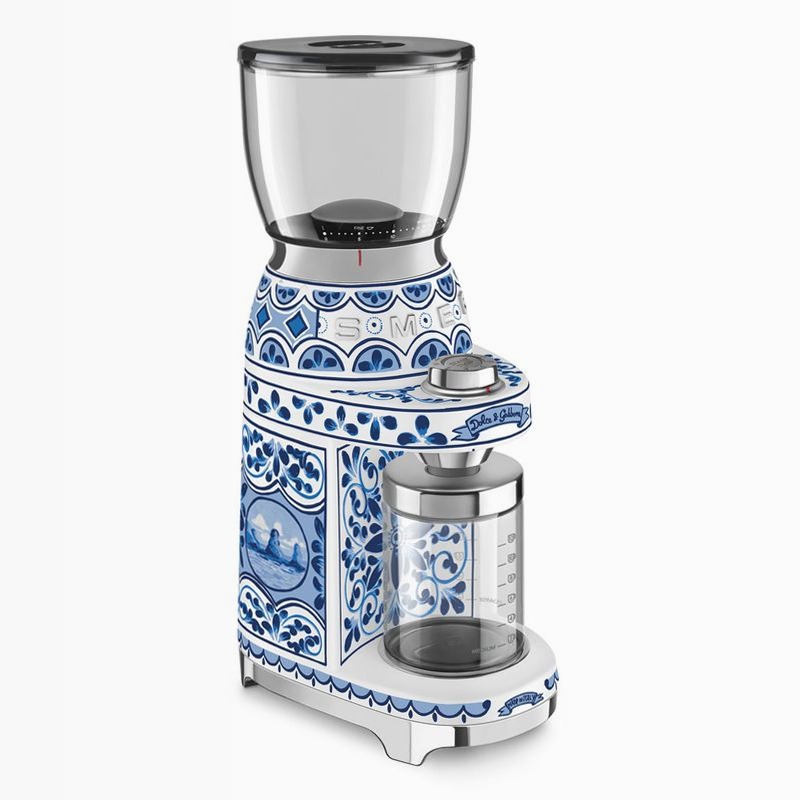 Macinacaffè Blu Mediterraneo Smeg & Dolce&Gabbana