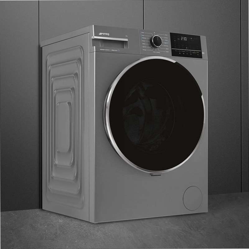 Lavatrice Libera Installazione 9 kg Smeg 600rpm 9kg Grigio