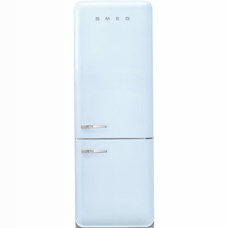 Frigorifero Azzurro Combinato, Stile 50's D Libera