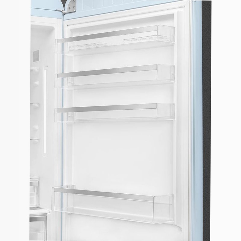 Frigorifero Azzurro Combinato, Stile 50's D Libera