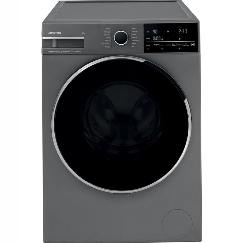 Lavatrice Libera Installazione 10 kg Smeg 1600rpm 10kg Grigio