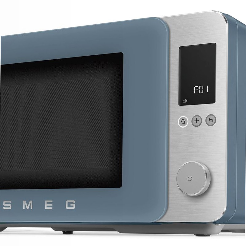 Forno a microonde combinato | Storm Blue Libera installazione, finitura opaca Estetica Collezione Blu 27