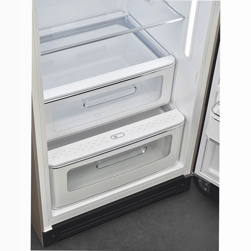 Frigorifero Taupe Monoporta Smeg Cromo C Libera