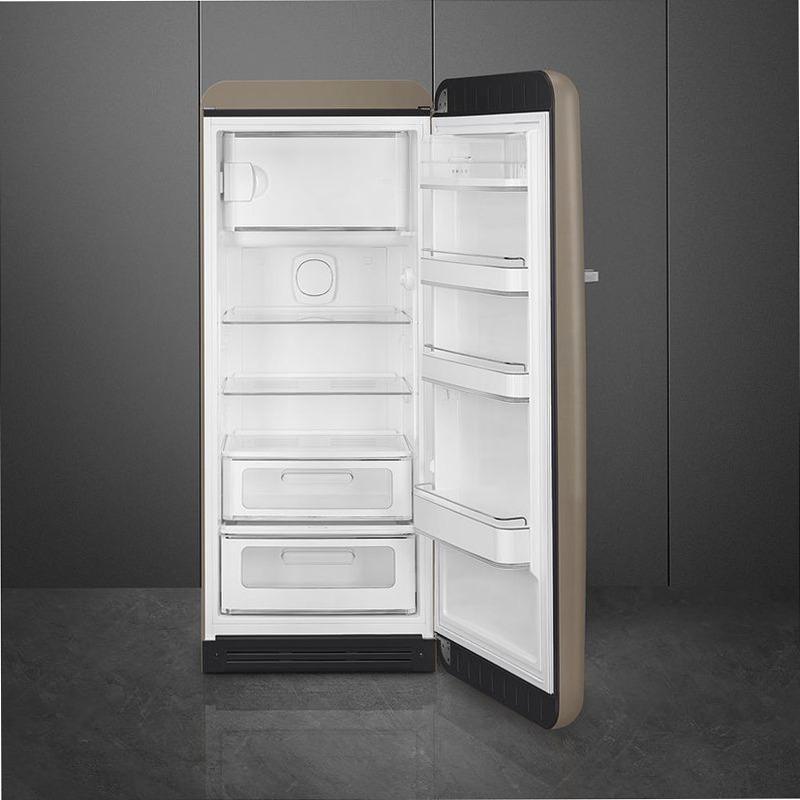 Frigorifero Taupe Monoporta Smeg Cromo C Libera
