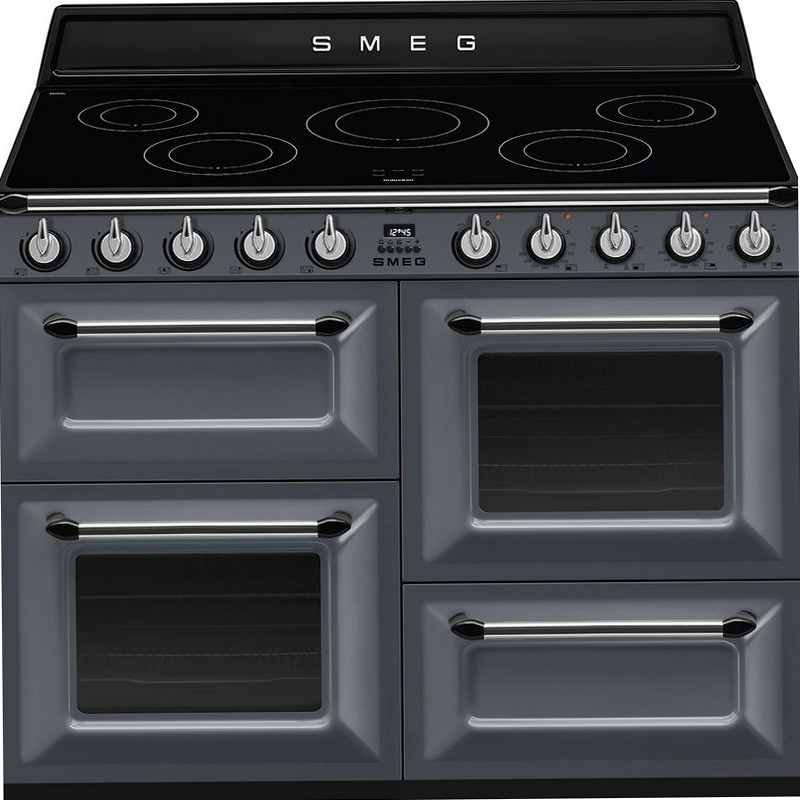 Cucina Victoria Induzione - Smeg Slate Grey