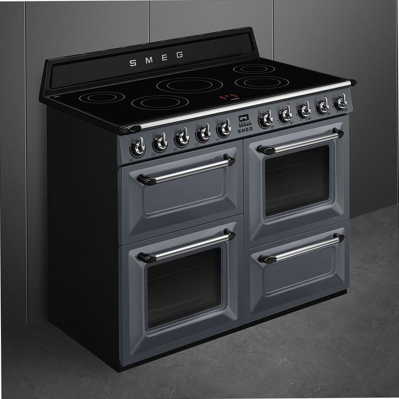 Cucina Victoria Induzione - Smeg Slate Grey