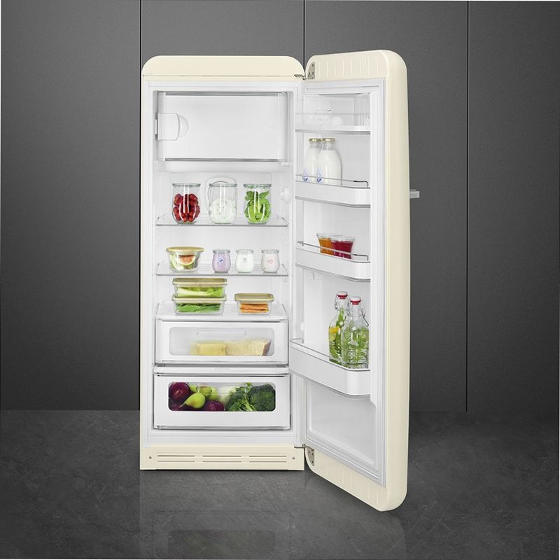 Frigorifero Panna Monoporta 50's Style Cromo C Libera