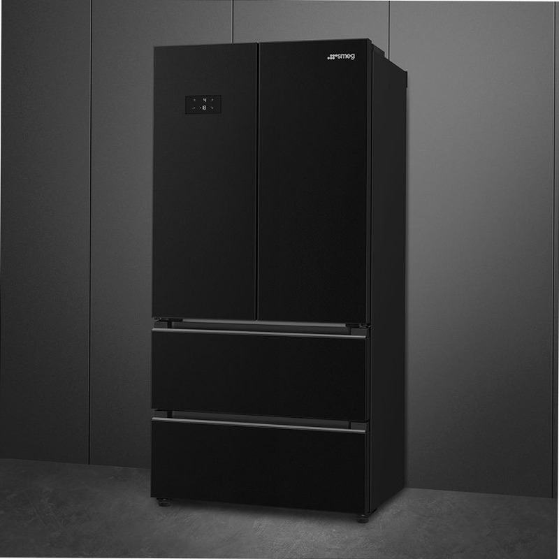 Frigorifero Libera Installazione 2 Porte e 2 Cassetti Nero D