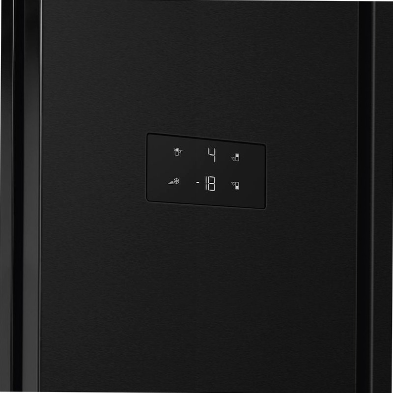 Frigorifero Libera Installazione 2 Porte e 2 Cassetti Nero D