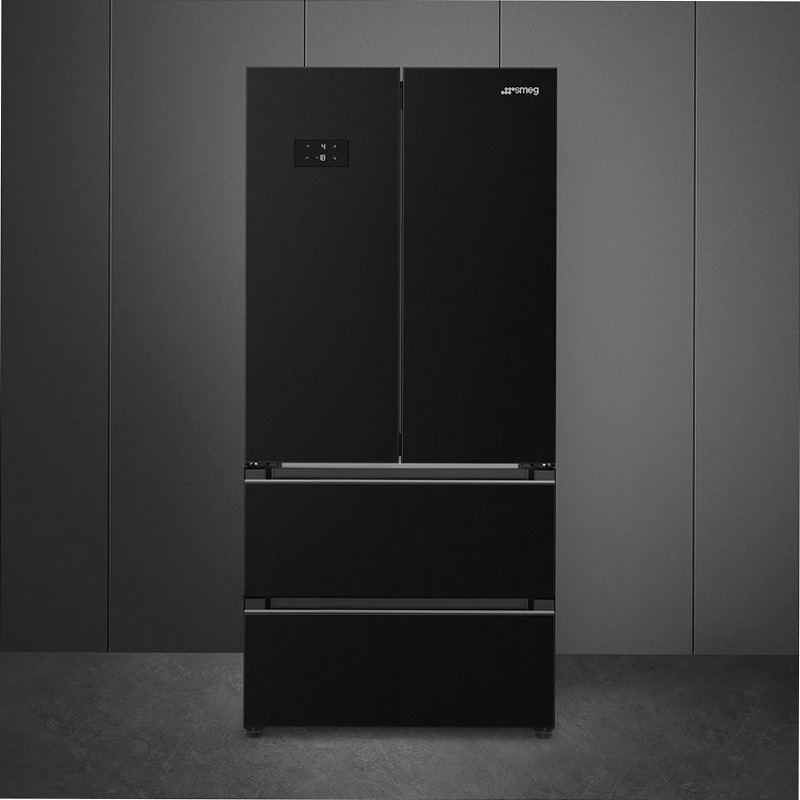 Frigorifero Libera Installazione 2 Porte e 2 Cassetti Nero D
