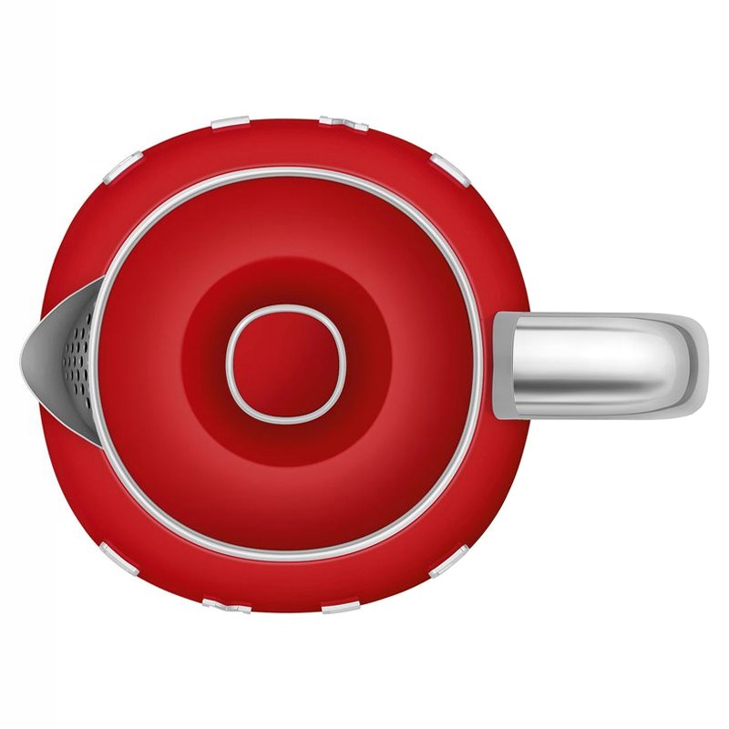 Bollitore elettrico Rosso Estetica 50's Style