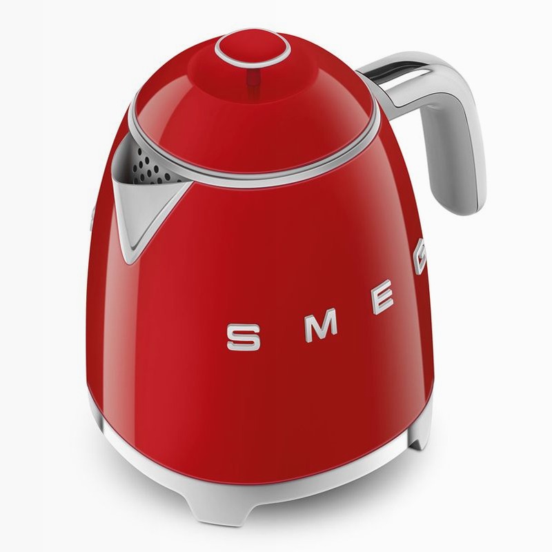 Bollitore elettrico Rosso Estetica 50's Style