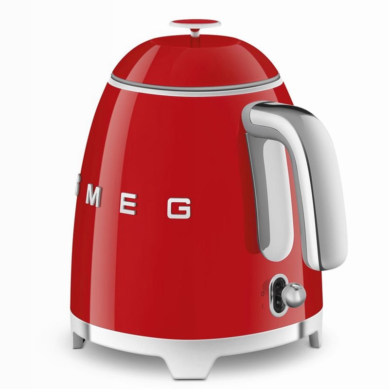 Bollitore elettrico Rosso Estetica 50's Style