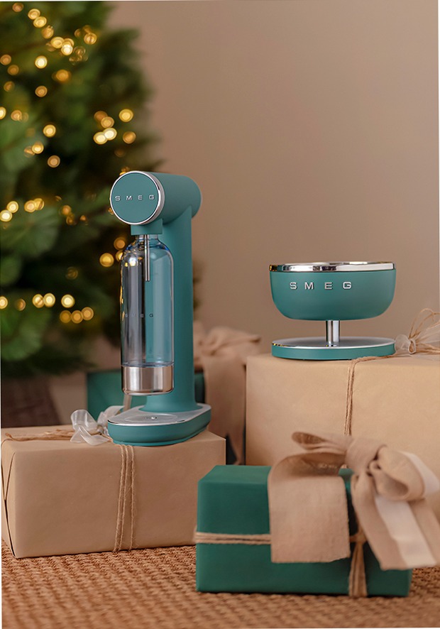 Gasatore d'acqua Verde smeraldo Finitura Opaco Estetica Collezione