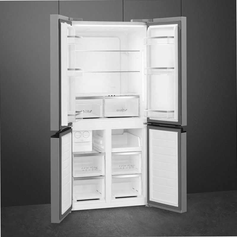 Frigorifero Libera Installazione 4 Porte Estetica Universale Nero E