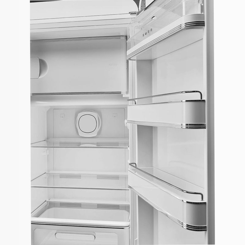 Frigorifero Bianco opaco Smeg - Stile 50's Cromo C Libera