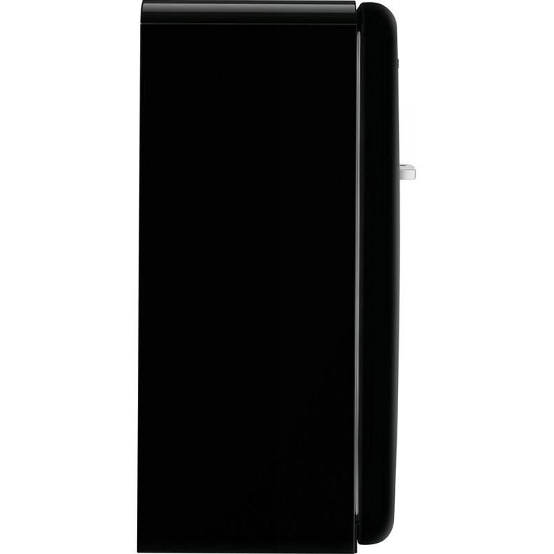 Frigorifero Nero Monoporta 50's Style Cromo C Libera