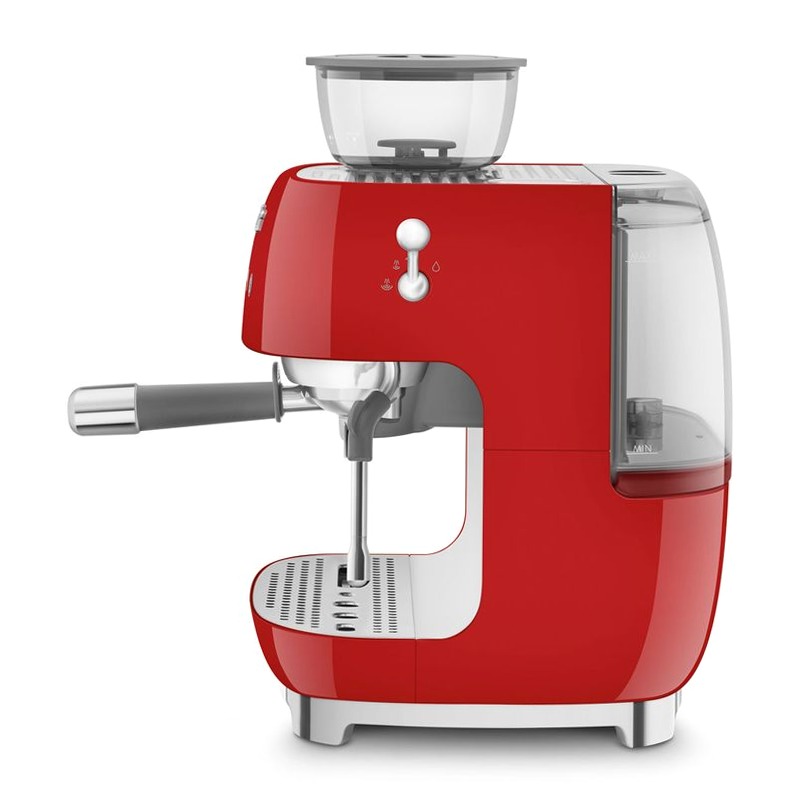 Macchina da Caffè Espresso Manuale Rosso Estetica 50's Style 2.4lt 15bar