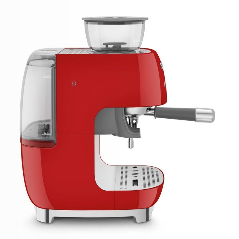 Macchina da Caffè Espresso Manuale Rosso Estetica 50's Style 2.4lt 15bar
