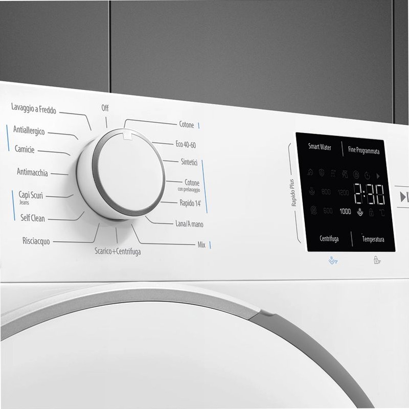 Lavatrice Libera Installazione 6 kg Smeg WMC62SEC 600rpm 6kg Bianco