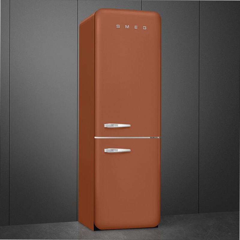 Frigorifero Amber Clay Combinato 50's Style C Libera