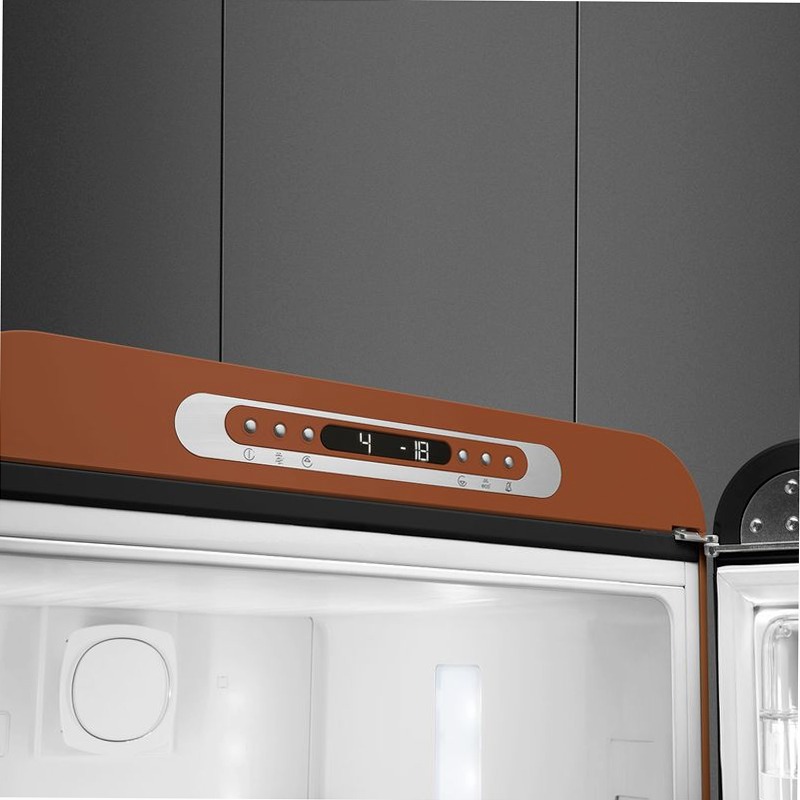 Frigorifero Amber Clay Combinato 50's Style C Libera