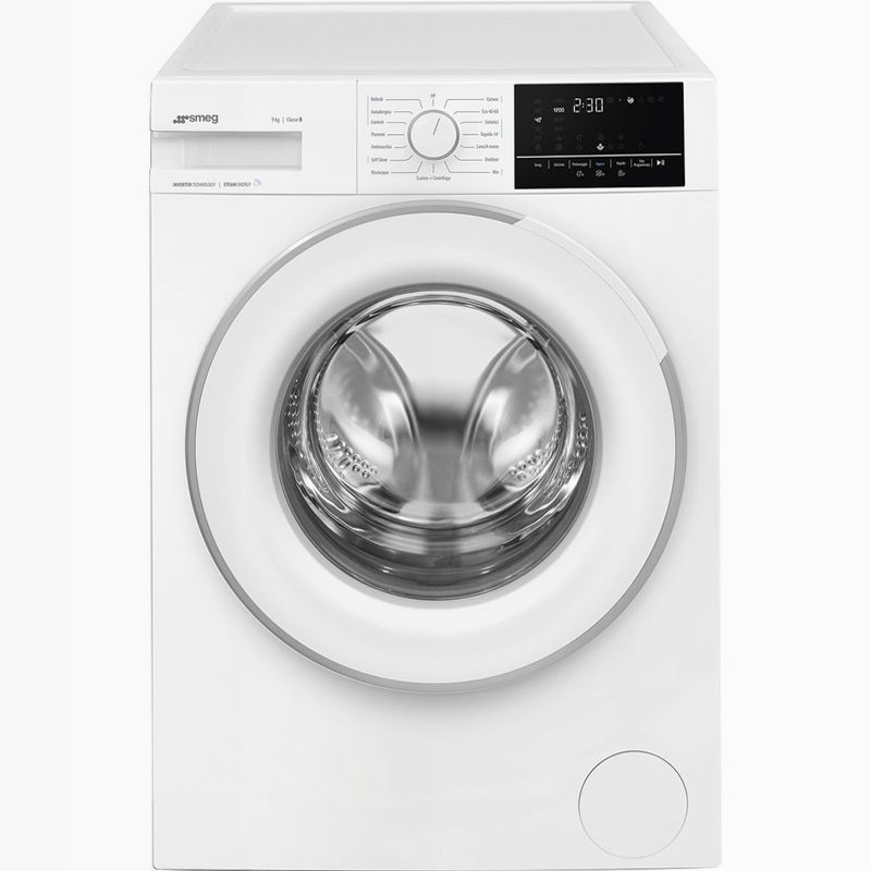 Lavatrice Libera Installazione 9 kg Smeg 600rpm 9kg Bianco