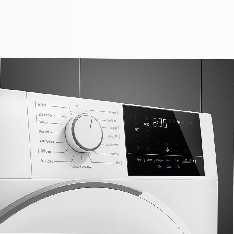 Lavatrice Libera Installazione 9 kg Smeg 600rpm 9kg Bianco