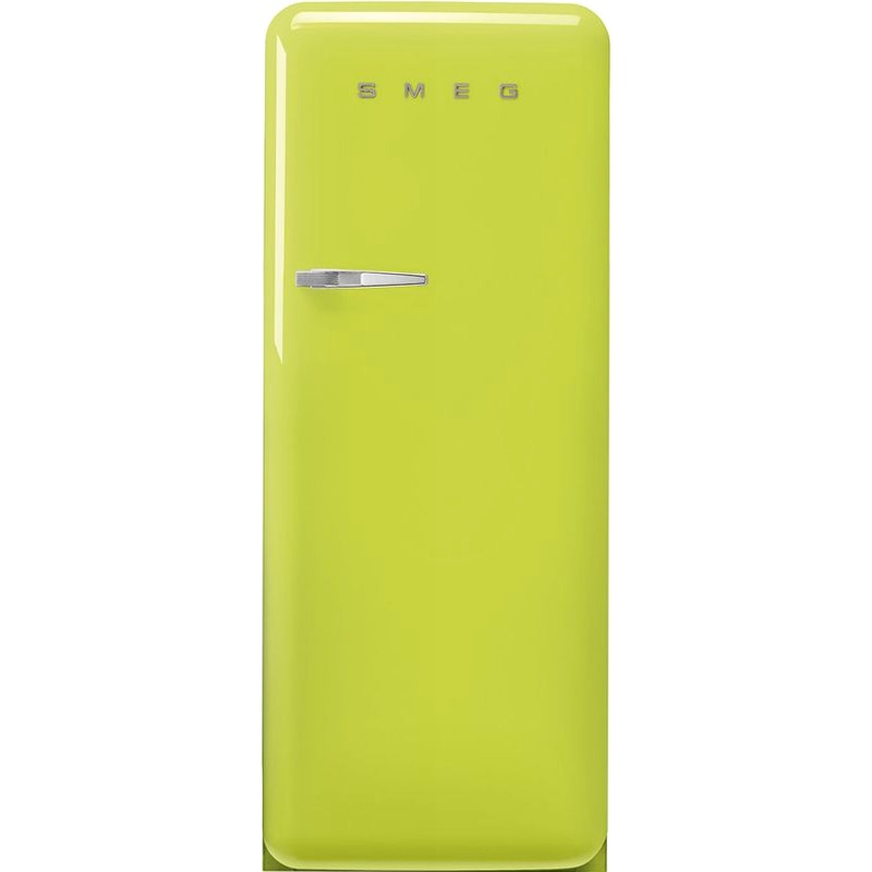 Frigorifero Verde Lime 50's Style Cromo C Libera