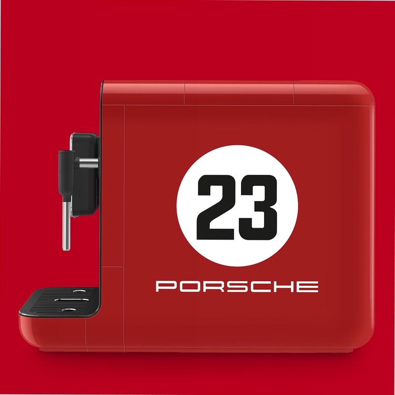 Macchina da caffè automatica BCC12 | 917 Salzburg Red Porsche x SMEG Nero 1.4lt 19bar