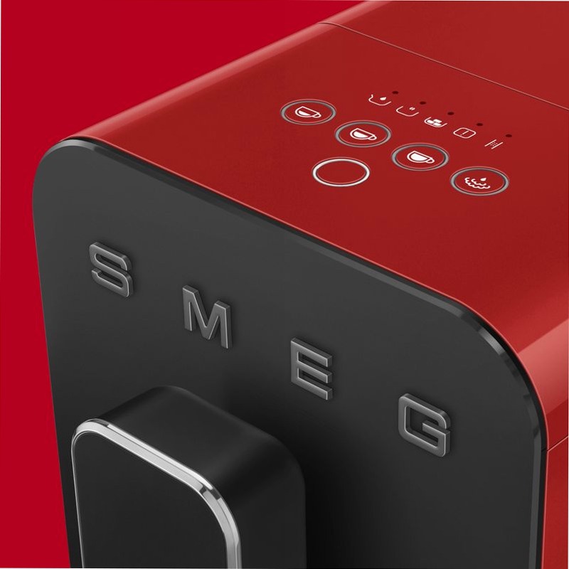 Macchina da caffè automatica BCC12 | 917 Salzburg Red Porsche x SMEG Nero 1.4lt 19bar