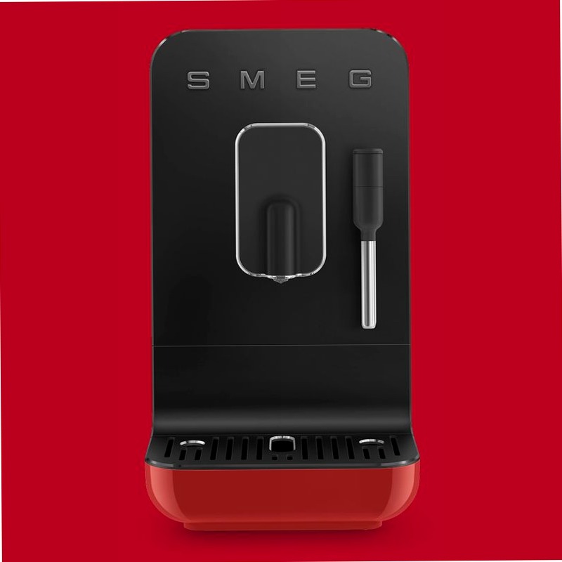 Macchina da caffè automatica BCC12 | 917 Salzburg Red Porsche x SMEG Nero 1.4lt 19bar