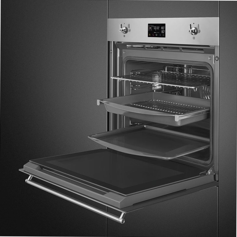 Forno Galileo Pyro steam SOP6302S2PX Smeg