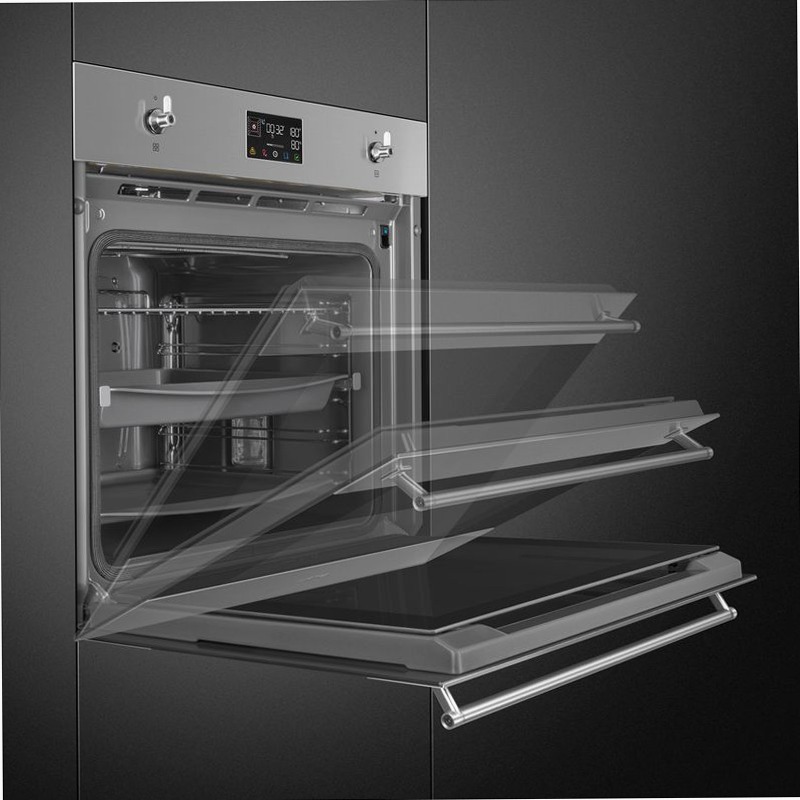 Forno Galileo Pyro steam SOP6302S2PX Smeg