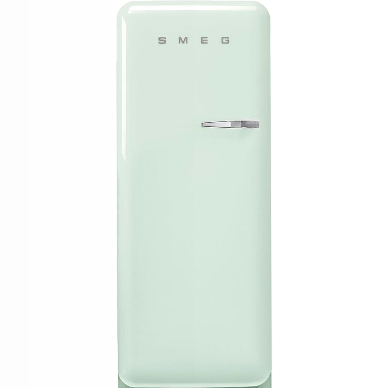 Frigorifero Verde pastello Smeg - Stile 50's Cromo C Libera