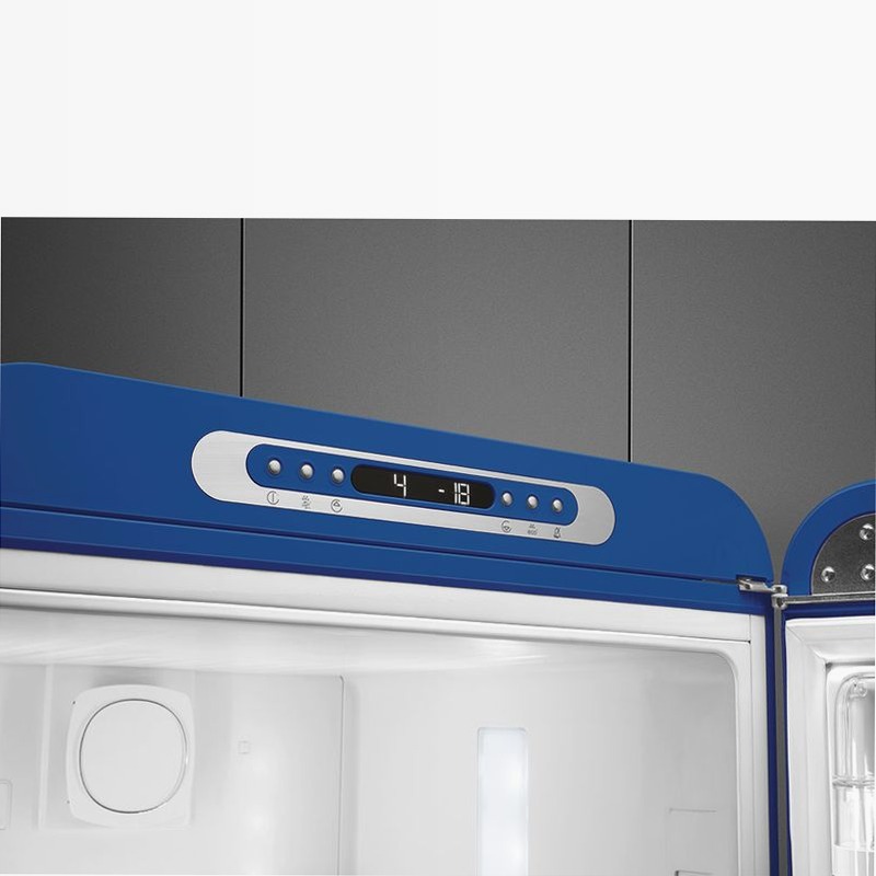 Frigorifero Blu Combinato Smeg - Stile 50's C Libera