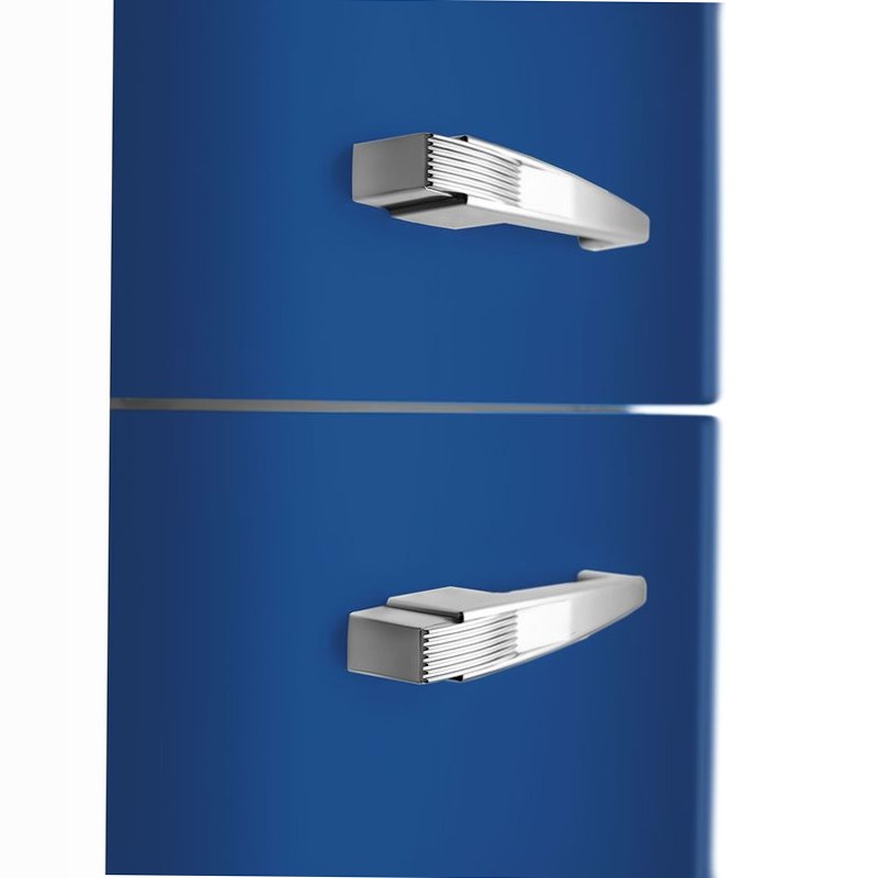 Frigorifero Blu Combinato Smeg - Stile 50's C Libera