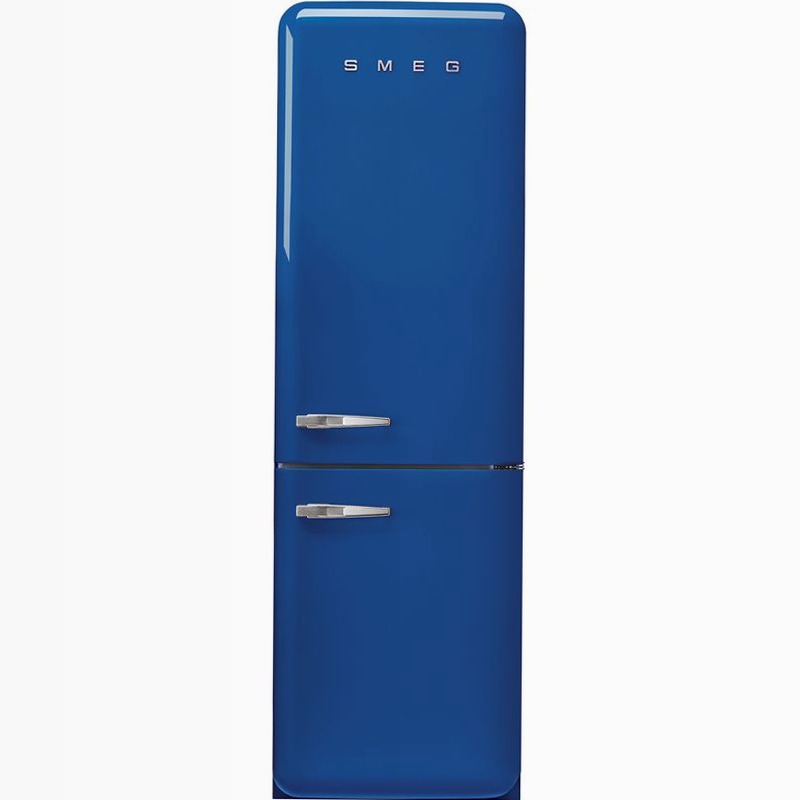 Frigorifero Blu Combinato Smeg - Stile 50's C Libera