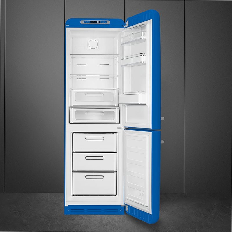 Frigorifero Blu Combinato Smeg - Stile 50's C Libera