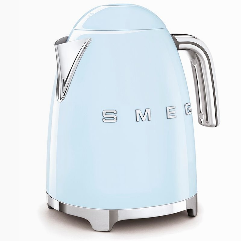 Bollitore elettrico Azzurro Estetica 50's Style Grigio