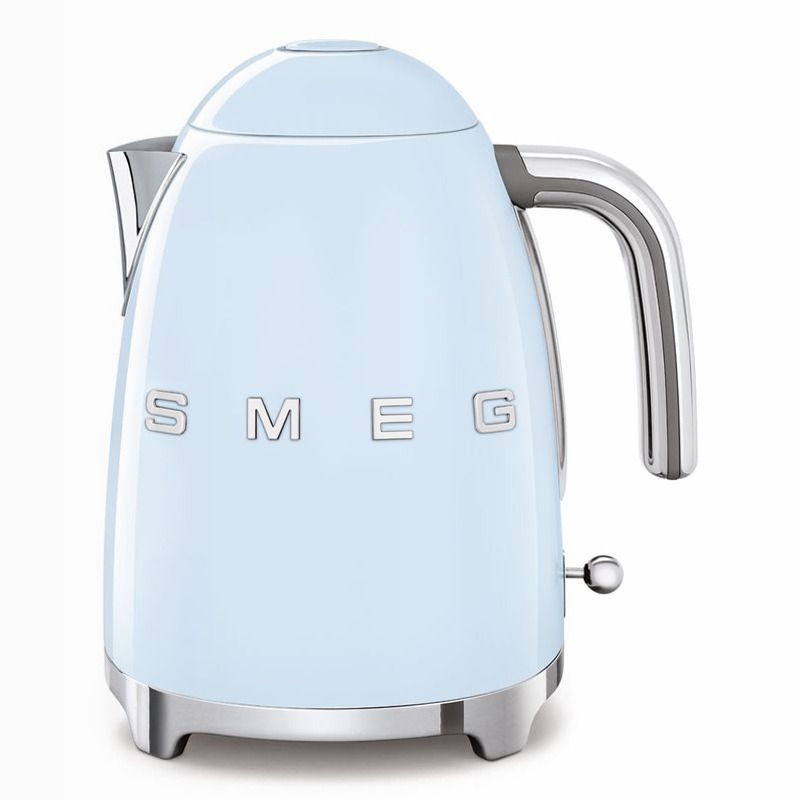 Bollitore elettrico Azzurro Estetica 50's Style Grigio