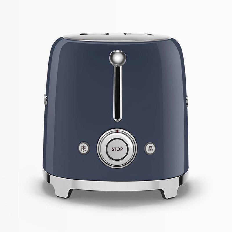 Tostapane Navy Blue 2 Fette Lucido Estetica Acciaio