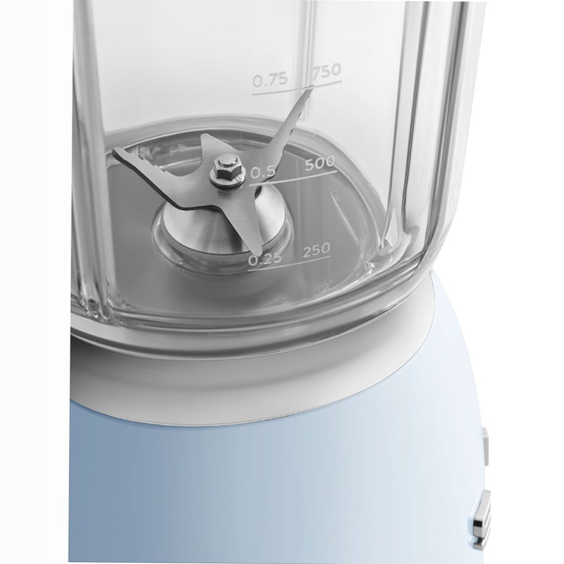 Frullatore Azzurro Estetica 50's Style