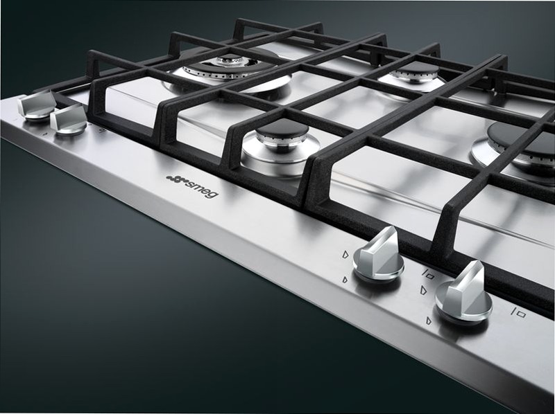 Piano di cottura a gas 60 cm Estetica Selezione