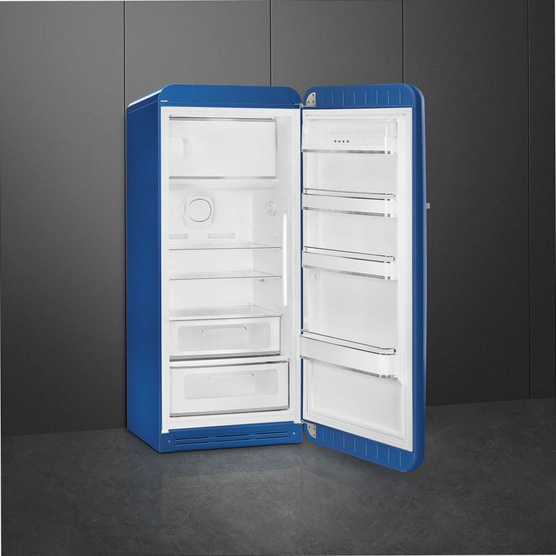 Frigorifero Blu Monoporta Smeg - Stile 50's Cromo C Libera