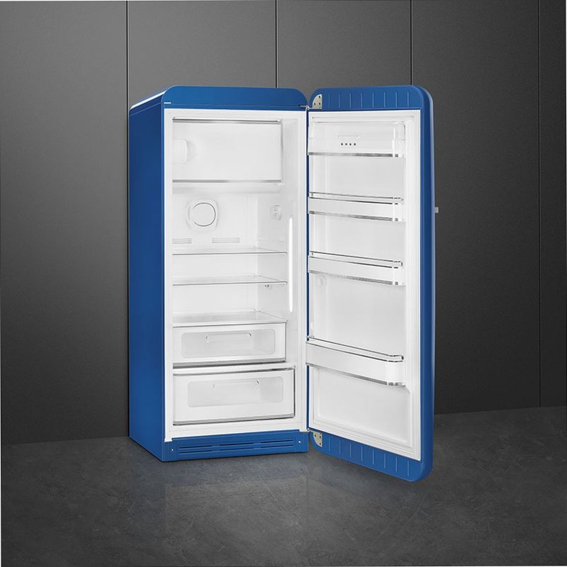 Frigorifero Blu Monoporta Smeg - Stile 50's Cromo C Libera