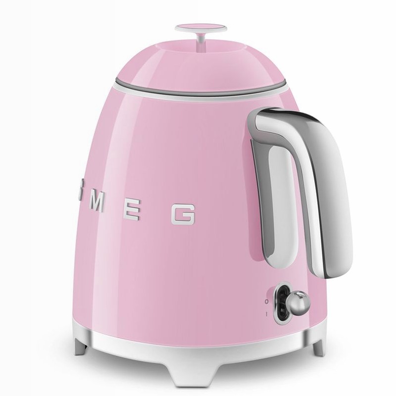 Bollitore elettrico Rosa Estetica 50's Style Oro